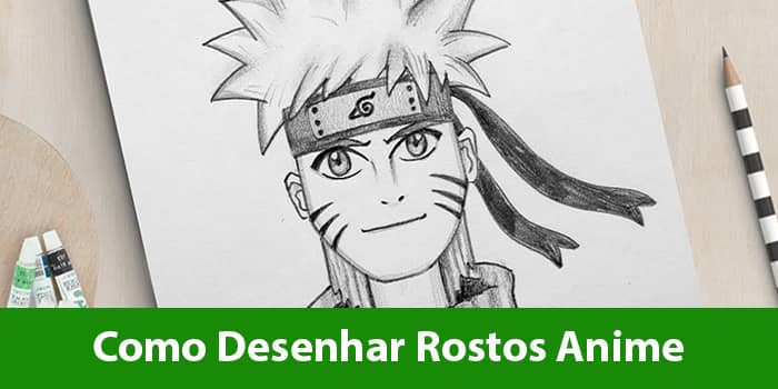 Como Desenhar o ROSTO DO NARUTO I Fácil 